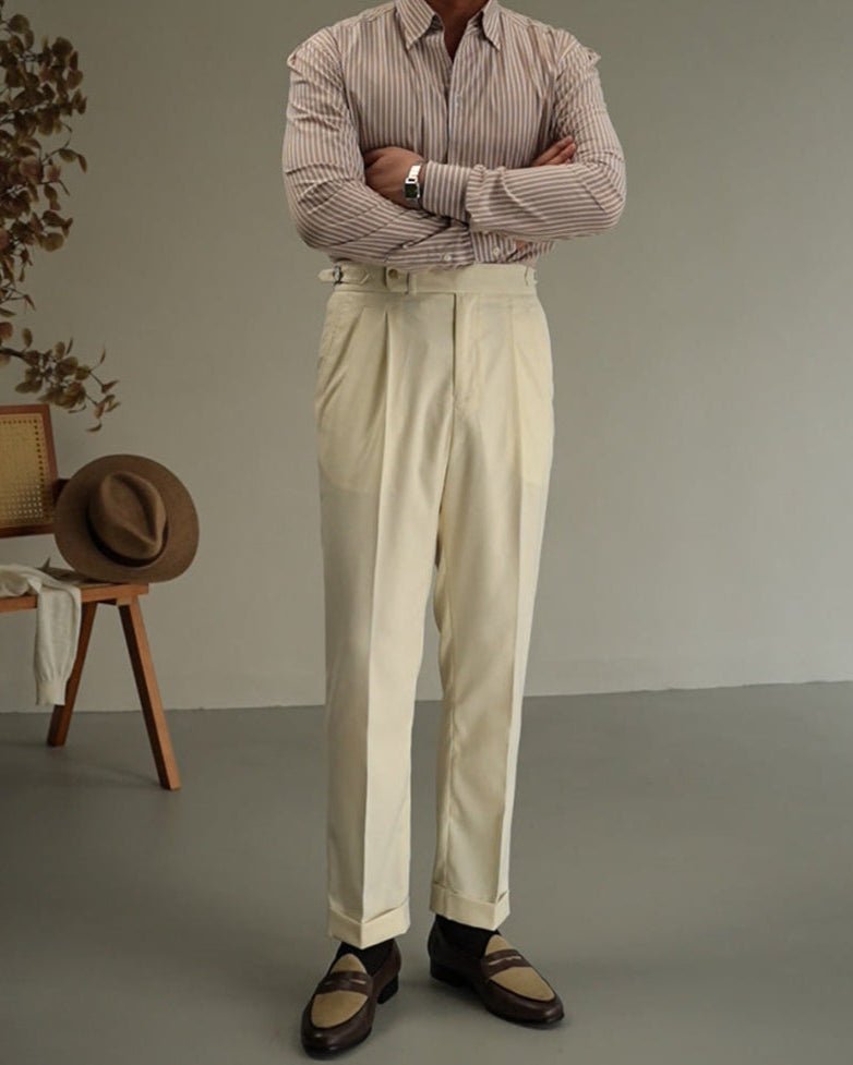 Carmesí Linnen Broek