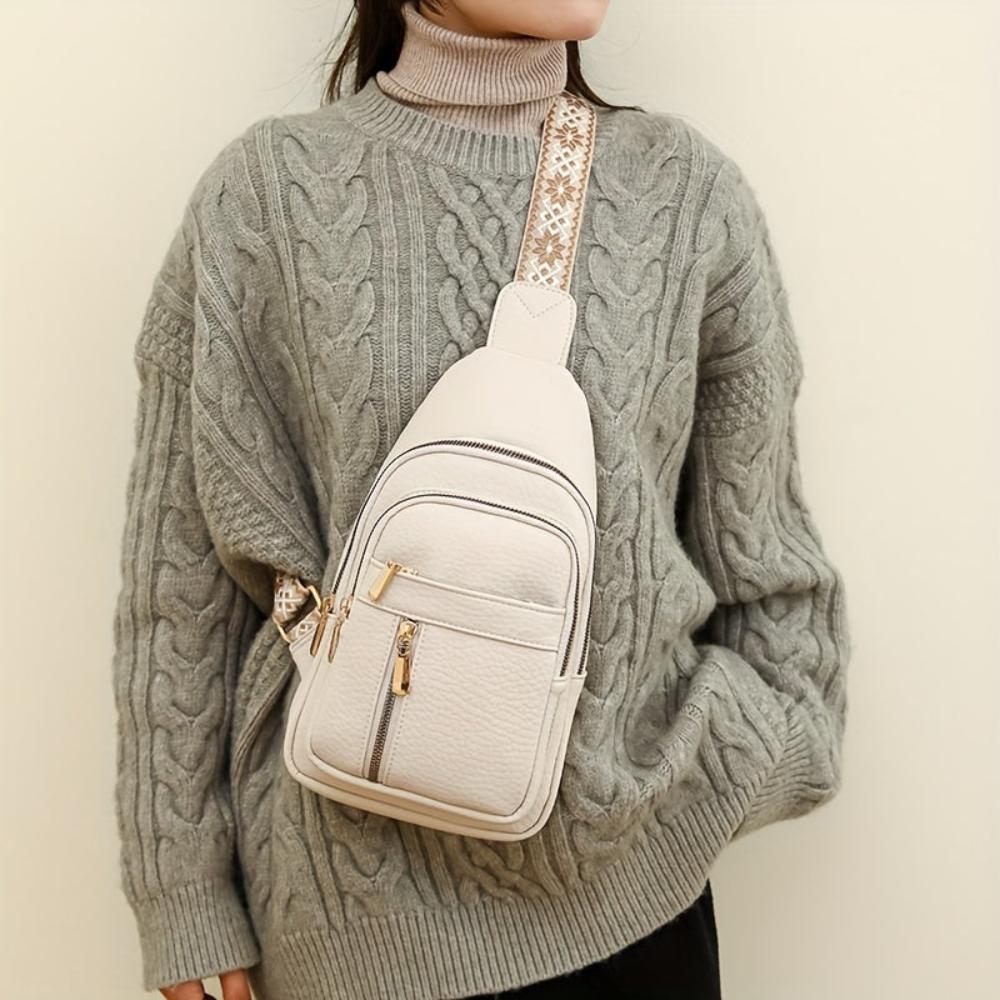 Hazel Vintage Chest Crossbody