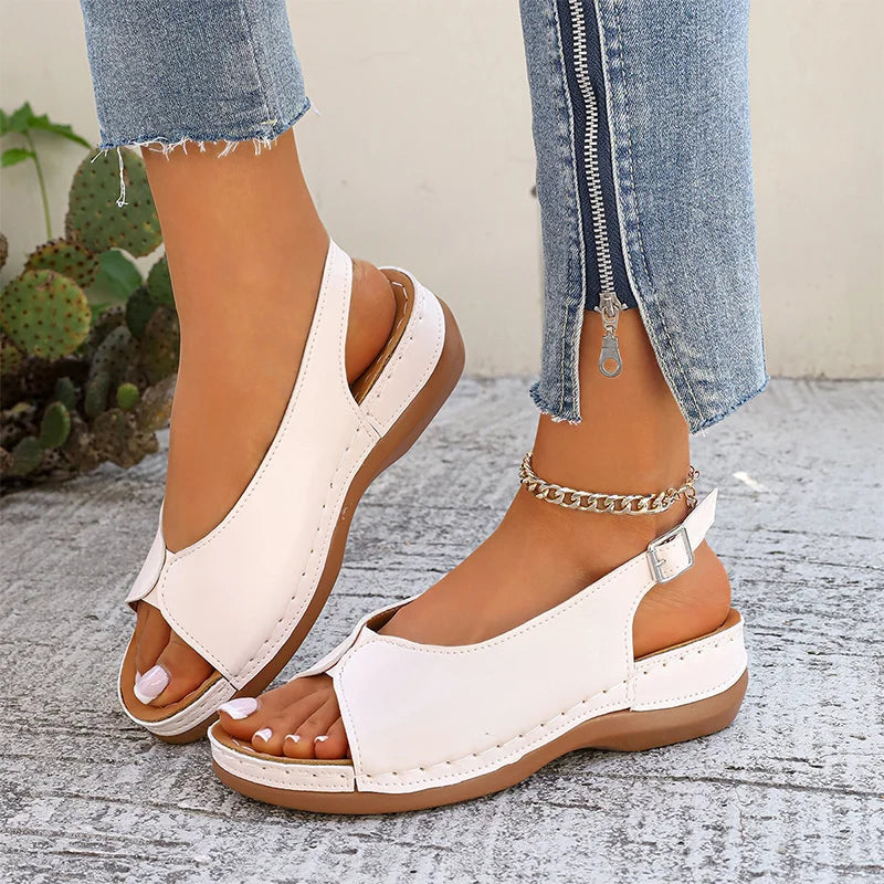 Laia™ | Orthopedische sandalen met open tenen in vintage-stijl