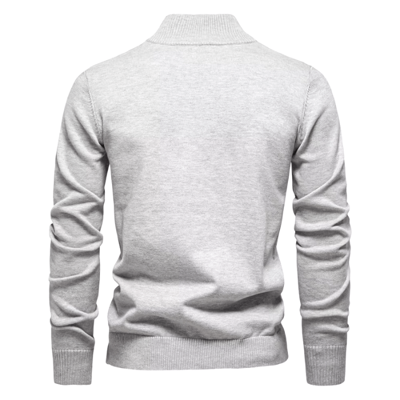 Daan I Pullover met zip