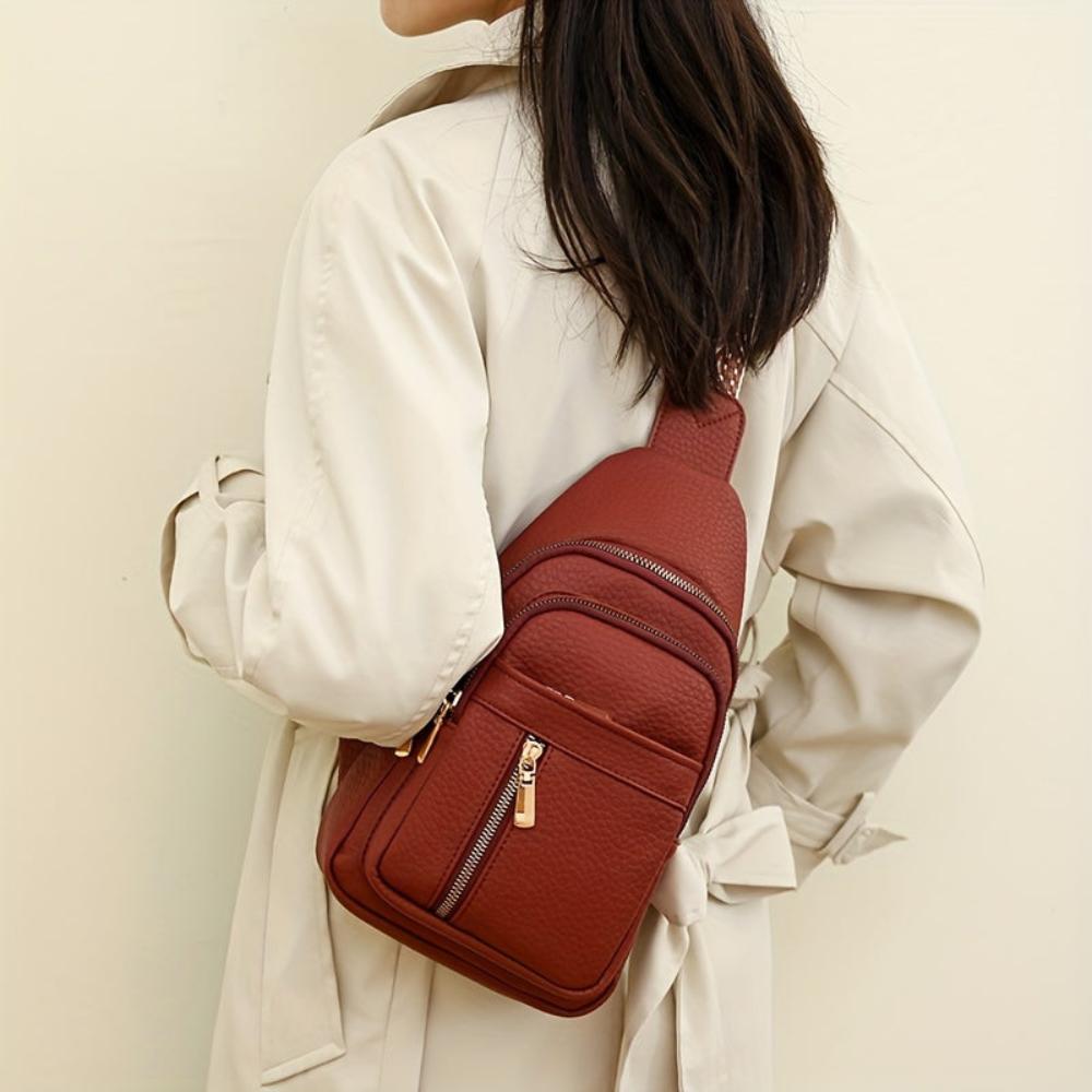 Hazel Vintage Chest Crossbody