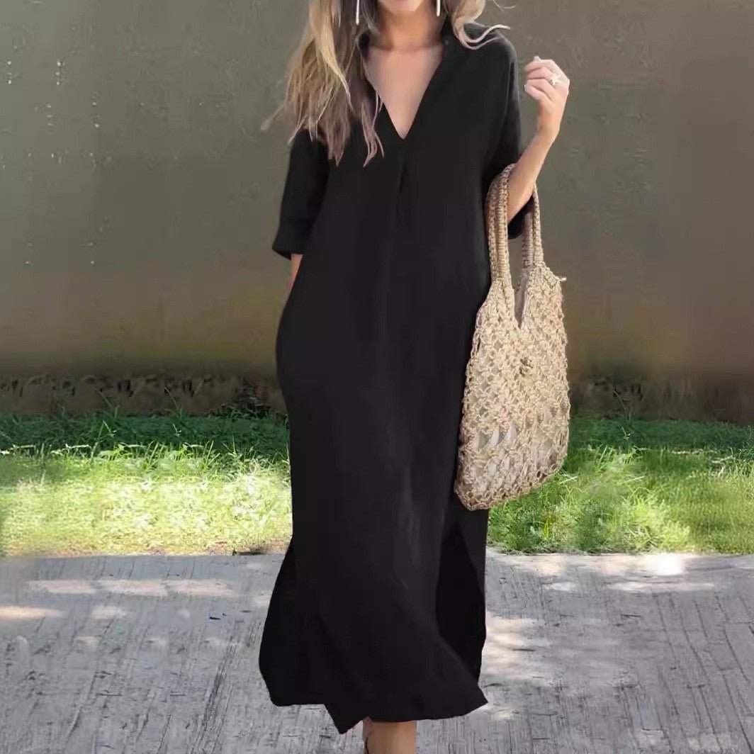 Elisara | Zomerjurk met zakken