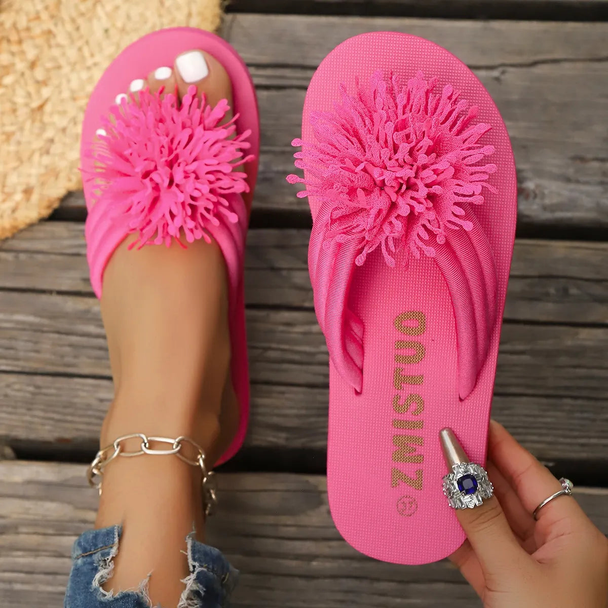 Noralle™ | Bloemenslippers voor dames