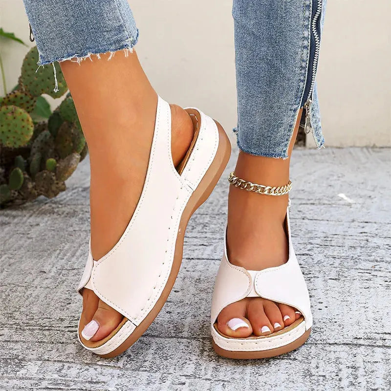 Laia™ | Orthopedische sandalen met open tenen in vintage-stijl