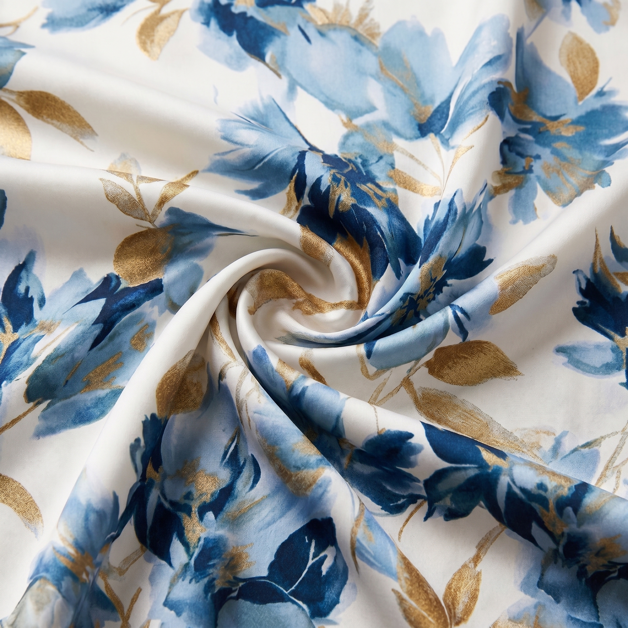 Denise™ | Midilange wikkeljurk met bloemenprint