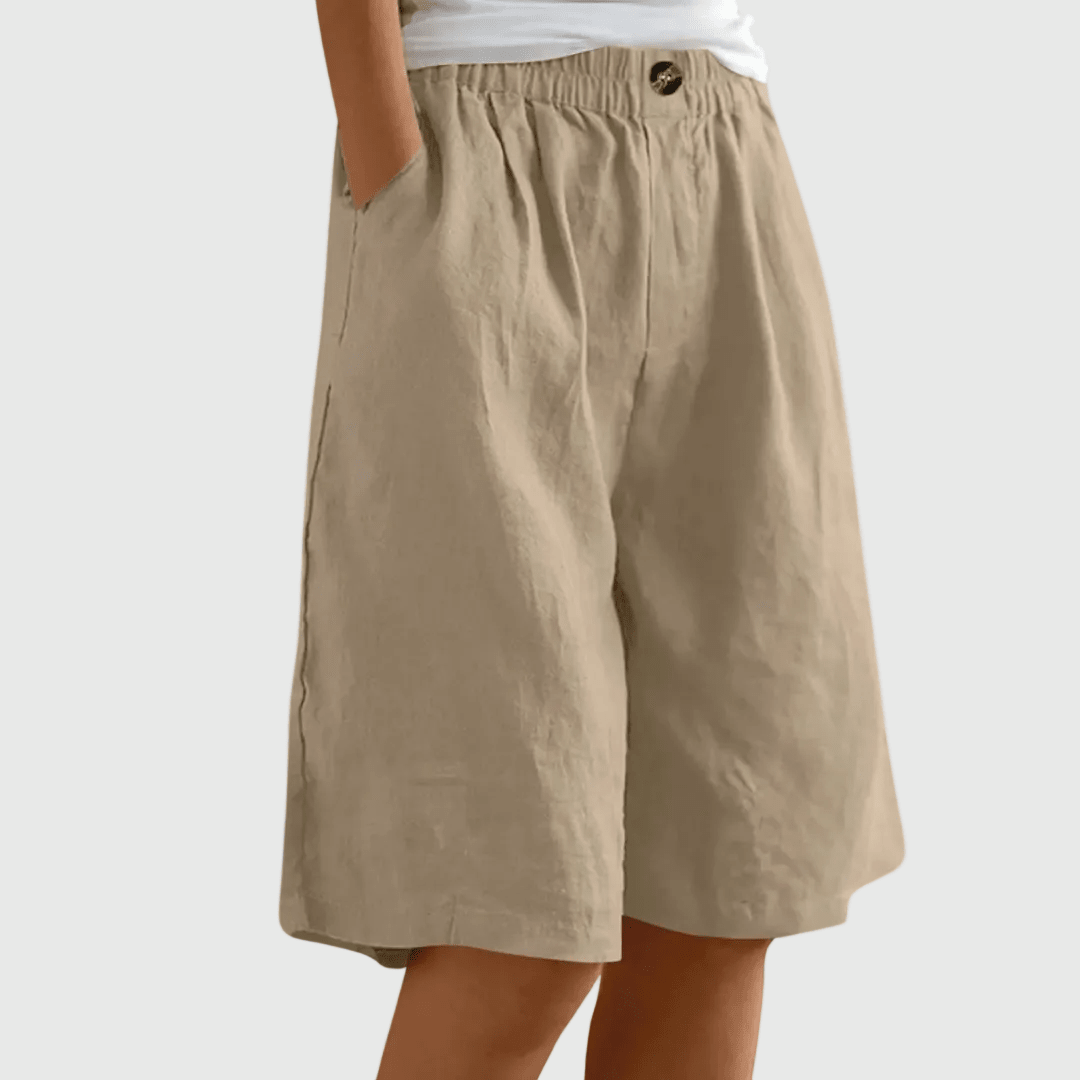 Indy | Katoenen Shorts met Relaxte Pasvorm