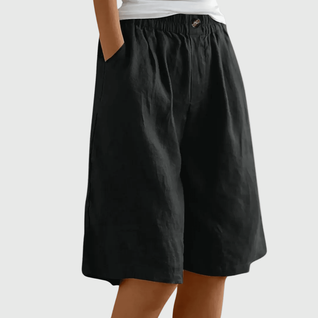 Indy | Katoenen Shorts met Relaxte Pasvorm