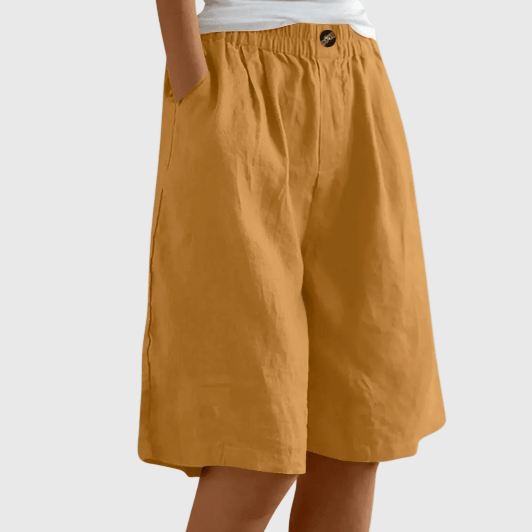Indy | Katoenen Shorts met Relaxte Pasvorm