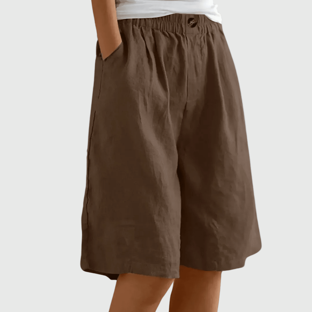 Indy | Katoenen Shorts met Relaxte Pasvorm