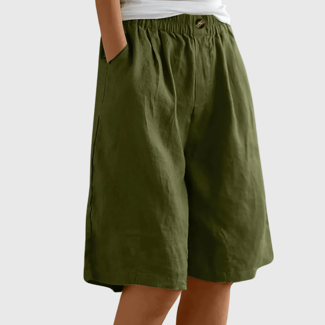 Indy | Katoenen Shorts met Relaxte Pasvorm