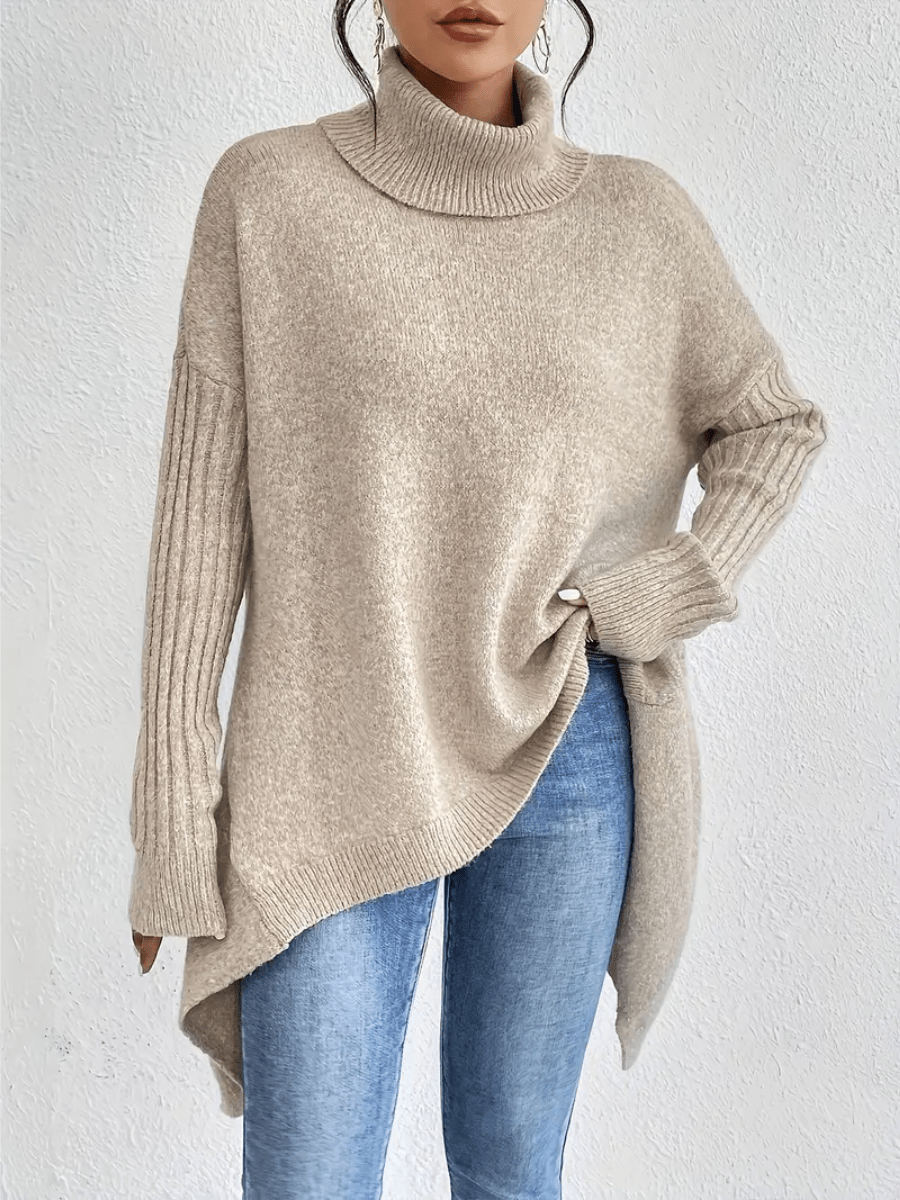 Isabelle | Elegante Oversized Coltrui met Warme Binnenvoering