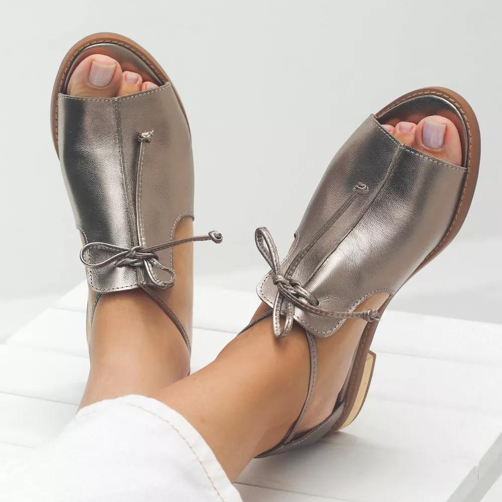 Lilliana™ – Leren sandaal met bandjes