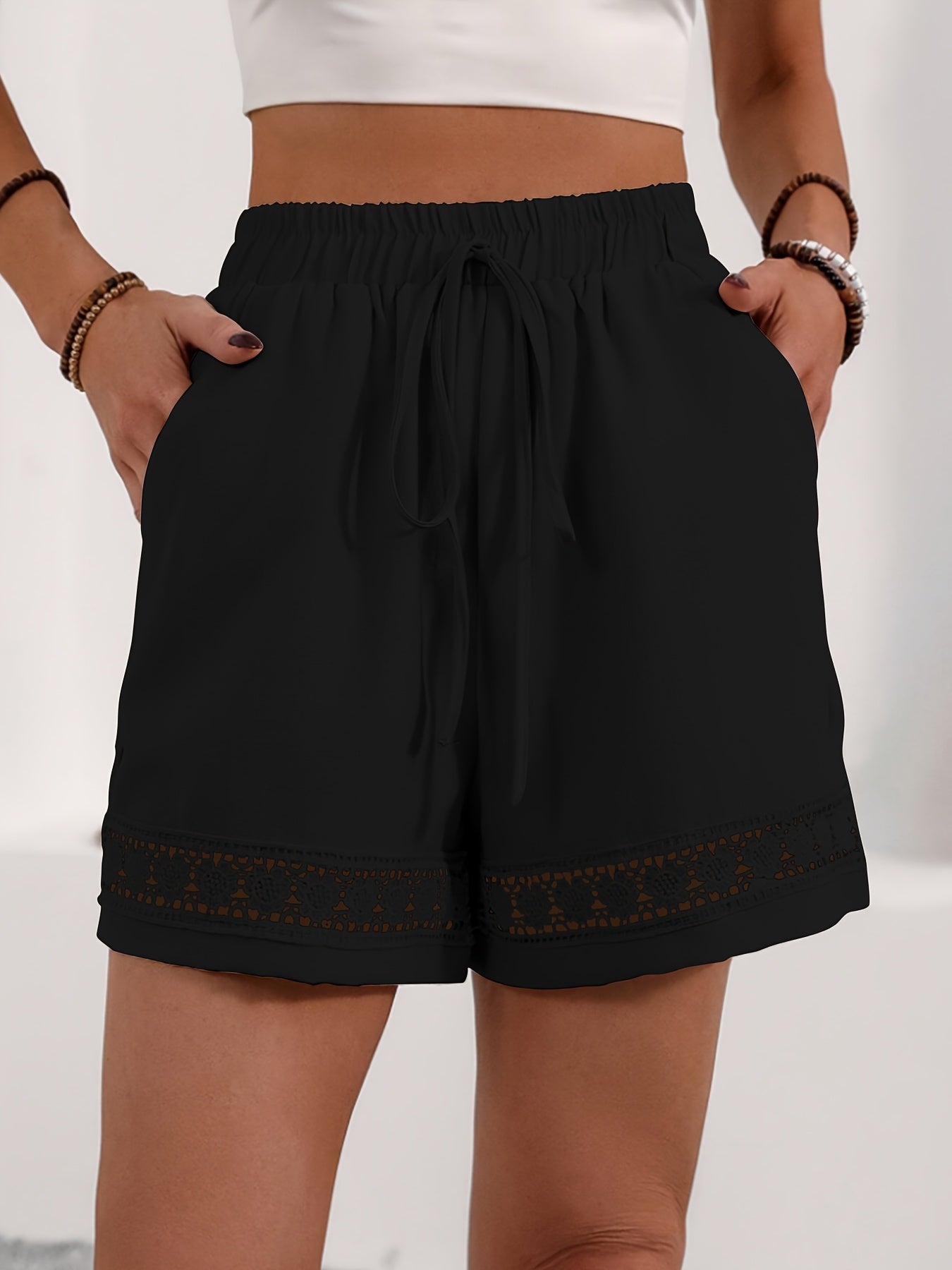 Juliana™ | Luchtige Dames Short met Kantdetails