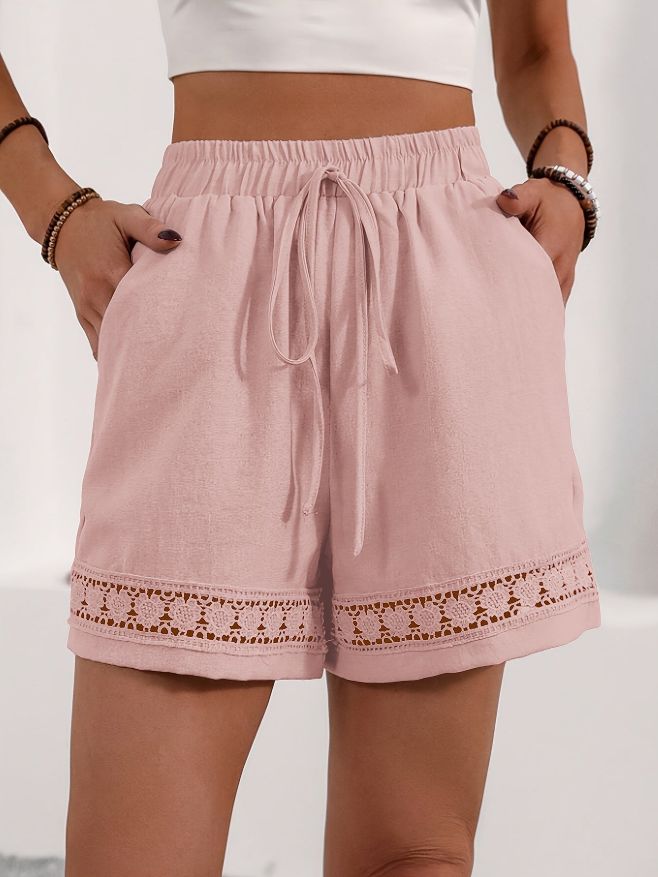 Juliana™ | Luchtige Dames Short met Kantdetails