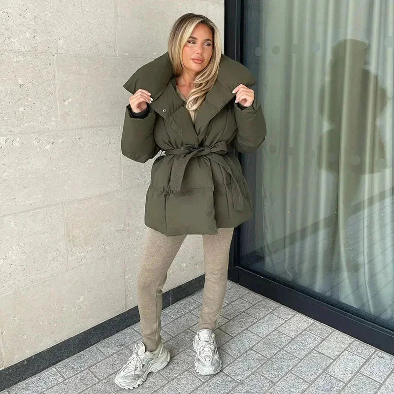Laluna® | Elegante Gewatteerde Jas