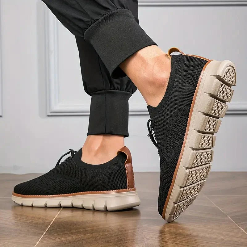 LENNART™ | LUXE SNEAKERS MET ANTISLIPZOOL