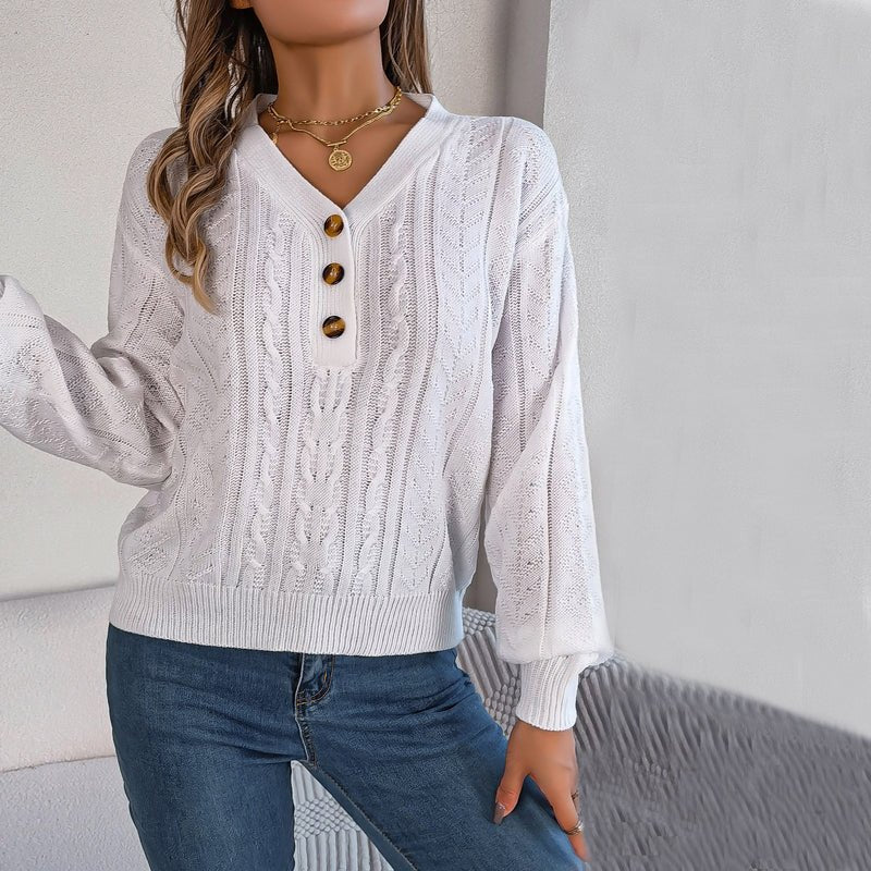 Louisa | Casual Gebreide Kabeltrui