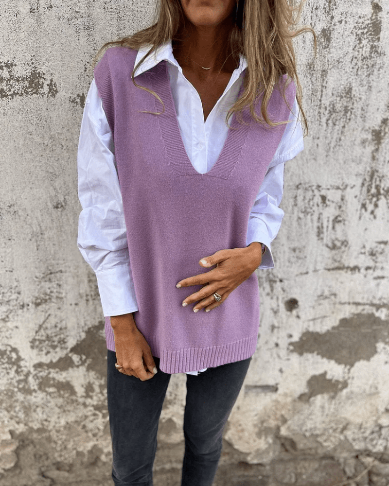 Nola | Chique Gebreid Dames Vest