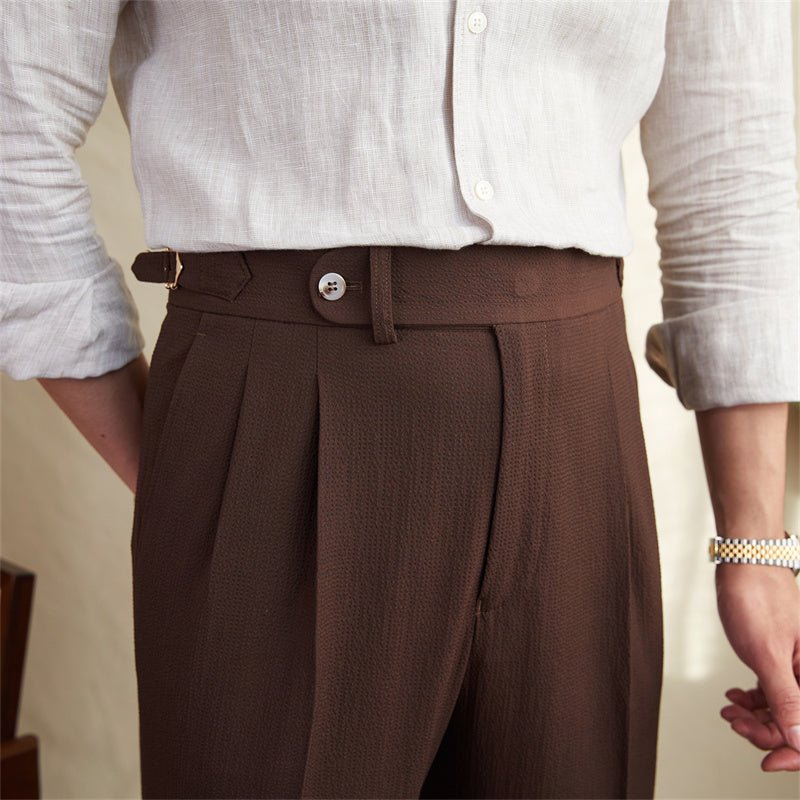 Sesto Seersucker Broek