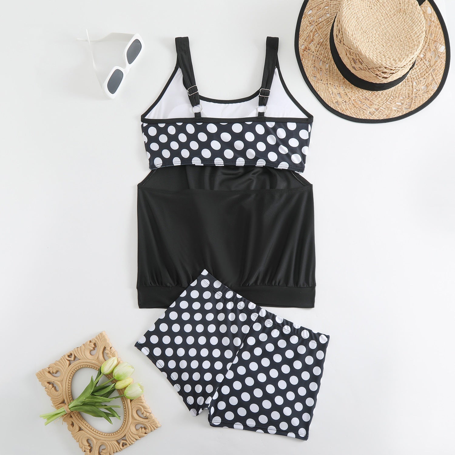 🏖️ Heißer Sommer – 50% RABATT 👙 Zweiteiliges Damen-Bikini-Set mit Polka-Dots