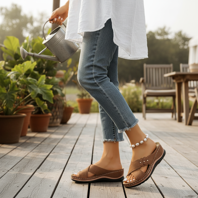 Komfora™ | Lightweight Orthopedic Sandals for Stable Comfort