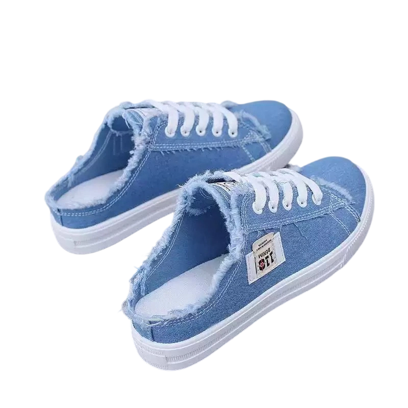 Amelia - Orthopedic Denim mules – Easy to slip on