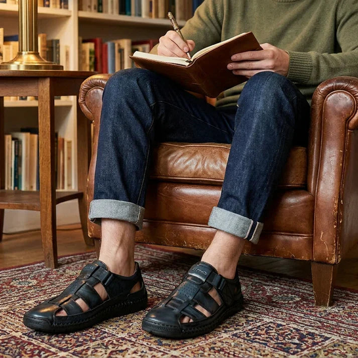 Men's Closed-Toe Fisherman Sandals
