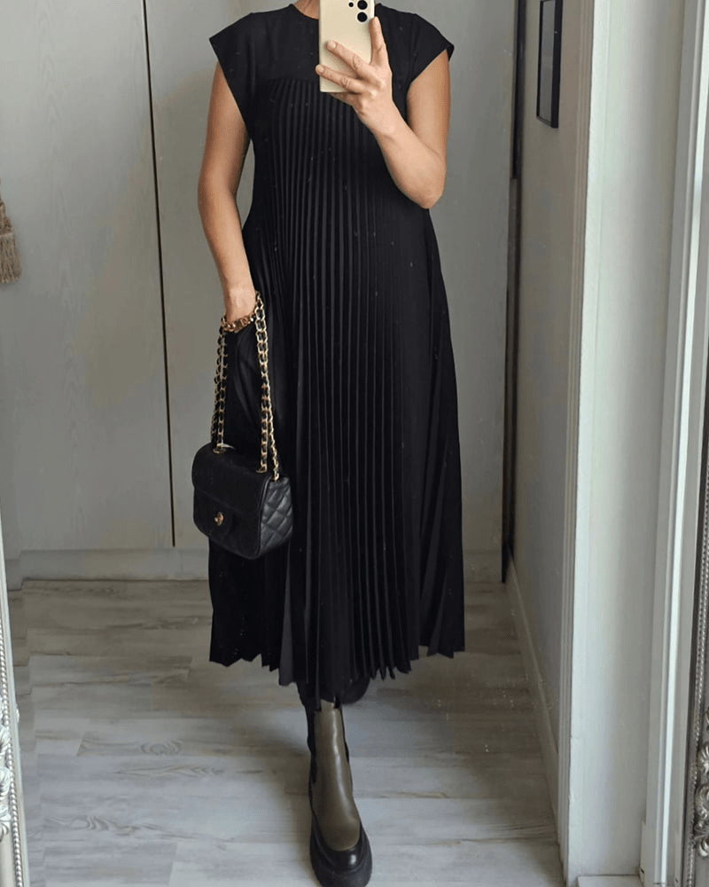 Sylvie - Elegante lange jurk